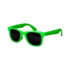 Youth Single-Tone Matte Sunglasses - Green-Lime