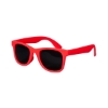 Youth Single-Tone Matte Sunglasses - Red