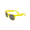 Single-Tone Matte Sunglasses - Yellow