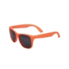 Single-Tone Matte Sunglasses - Orange