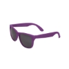 Single-Tone Matte Sunglasses - Purple