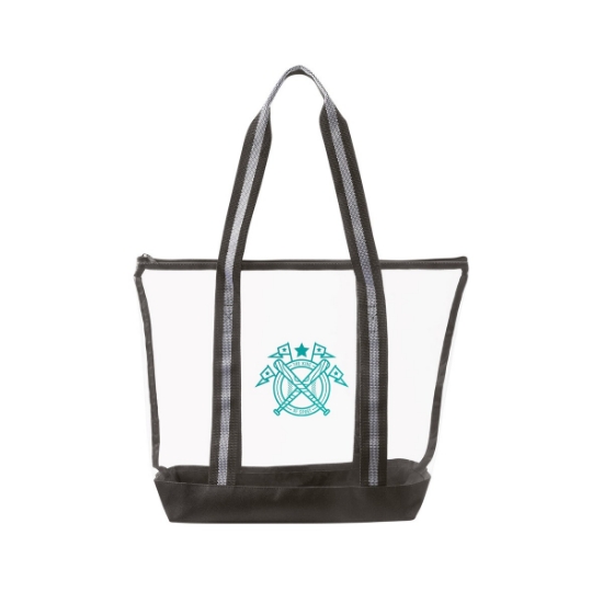 All Access Clear Tote Bag with Zipper