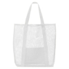 Belle Mare Beach Mesh Tote Bag - White