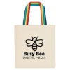 Rainbow Pride Recycled Cotton Tote Bag