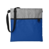 Patchwork Eco Friendly Crossbody Tote Bag - Royal Blue