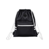 Zone Drawstring Backpack - Black