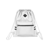 Zone Drawstring Backpack - White