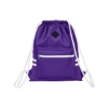 Zone Drawstring Backpack - Sport Purple