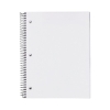 5-Subject Spiral Notebook - White