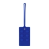 Recycled Push Pop Bubble Luggage Tag - Blue-Royal