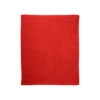Hemmed Cotton Rally Towel - Red
