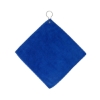 Microfiber Golf Towel With Grommet And Hook - Blue-Reflex