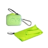 Cooling Towel In Carabiner Case - Green-Lime
