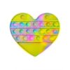 Push Pop Bubble Heart Shape Fidget Sensory Toy