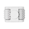 Recycled ABS Fidget Spinning Sensory Roller Toy - White