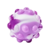 Push Pop Bubble Ball Fidget Sensory Toy - Swirl Purple