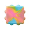 Push Pop Bubble Cube Fidget Sensory Toy - Rainbow
