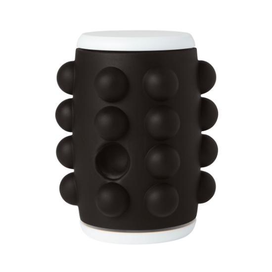 Push Pop Bubble Spinning Fidget Sensory Toy - Black