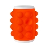 Push Pop Bubble Spinning Fidget Sensory Toy - Orange