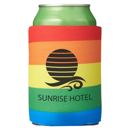 Picture of Rainbow Pride Folding Can Cooler