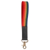 Picture of Rainbow Pride Wrist Strap Keychain