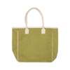 Picture of Seville Jute & Canvas Tote Bag
