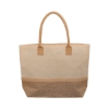 Picture of Wanderlust Laminated Jute & Canvas Tote Bag