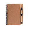 Picture of Stone Paper Spiral Notebook & Pen 5.5" X 7"