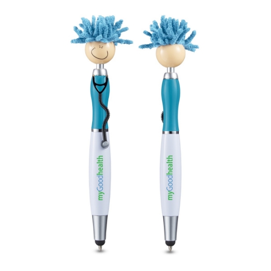 Picture of Screen Cleaner With Stethoscope Stylus Pen