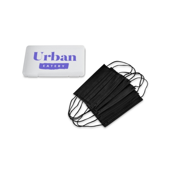 Picture of Mask Set In Clear Frosted Case