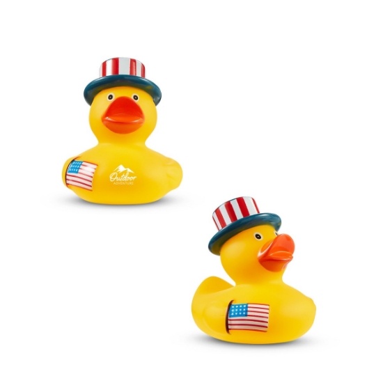 Picture of USA Patriotic Rubber Duck