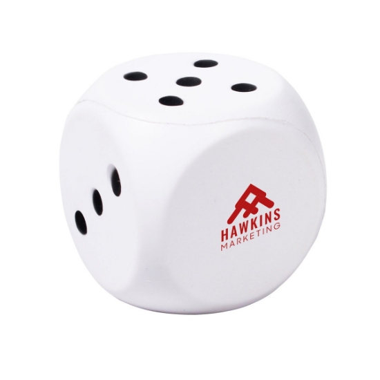 Picture of Dice Shape Stress Ball