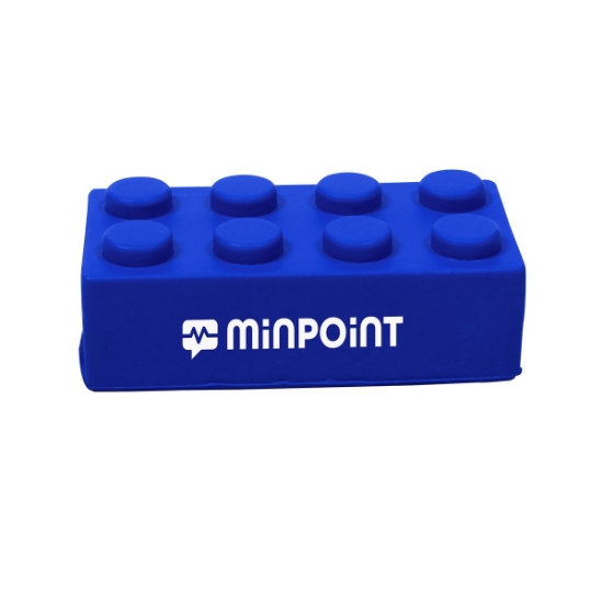 Picture of Construction Building Block Shape Stress Ball