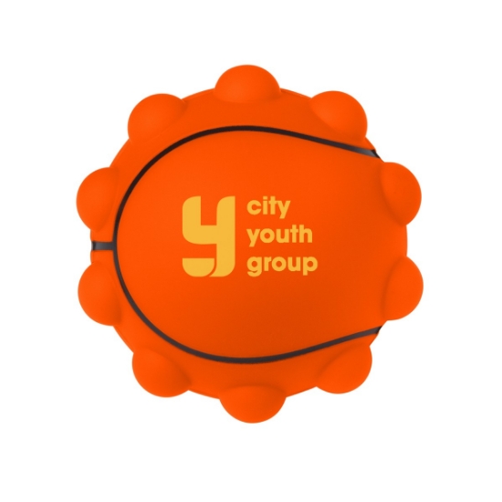 Picture of Basketball Shape Push Pop Fidget Sensory Toy