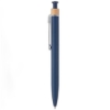 Reborn Click Softy Recycled Aluminum Pen - Full-Color Inkjet - Navy Blue
