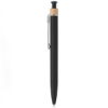 Reborn Click Softy Recycled Aluminum Pen - Full-Color Inkjet - Black