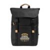 Lund - 600D RPET Backpack - Heat Transfer - Black