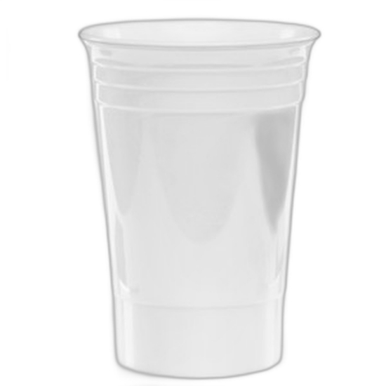 Bold - 16 oz. Double Wall Cup - Full-Color Inkjet - White/White
