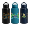Mariner - 31 oz. Double Wall Recycled Stainless Steel Bottle - Full-Color Inkjet - Black