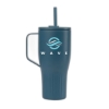 Majesty Recycled Stainless Steel Straw Tumbler - 30 oz. - Full-Color Inkjet