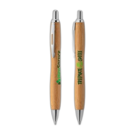 Sophisticate Bamboo with Chrome Trim - Full-Color Inkjet - Bamboo