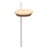 Picture of Cádiz Glass Bamboo Lid Tumbler - 17 oz. - Laser