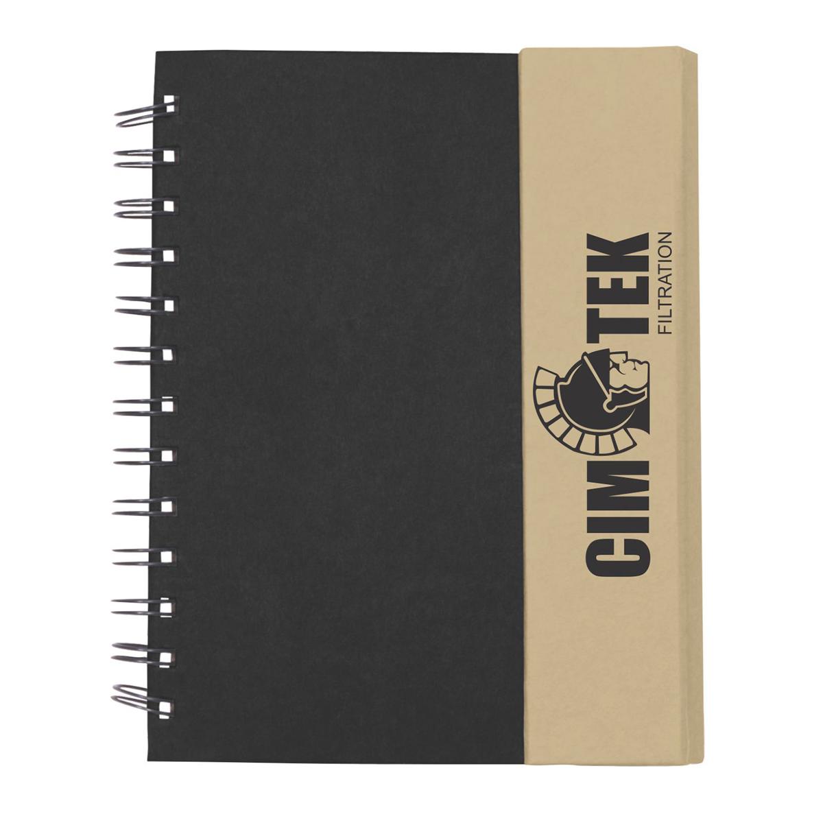 Eco-Recycled Journal with Sticky Notes & Flags | Save Your Ink