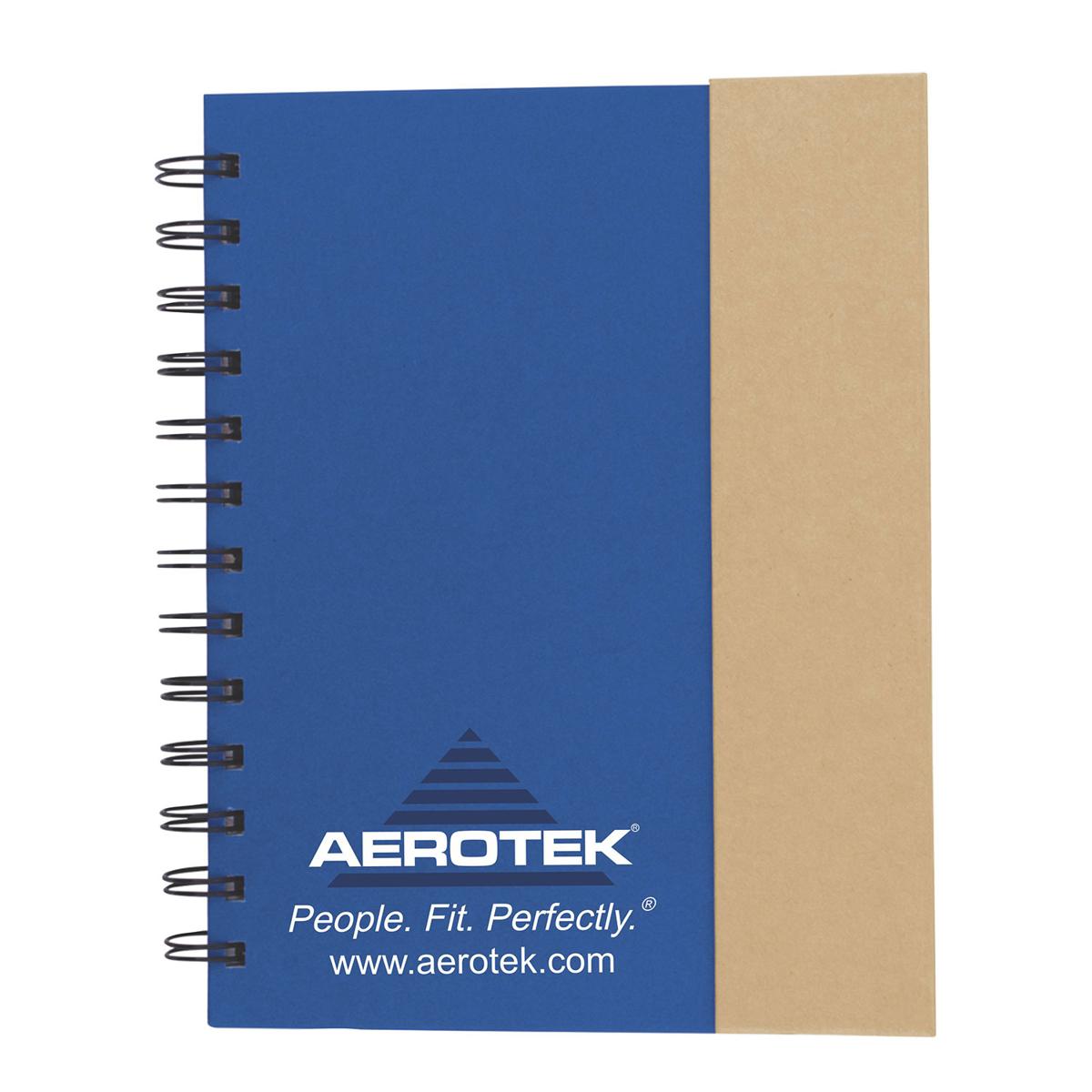 Eco-Recycled Journal with Sticky Notes & Flags | Save Your Ink