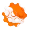 Promotional Push Pop Stress Ball Orange/White JK-9803