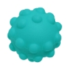 Promotional Push Pop Stress Ball Teal Blue JK-9803