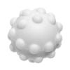 Promotional Push Pop Stress Ball White JK-9803