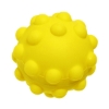 Promotional Push Pop Stress Ball Yellow JK-9803
