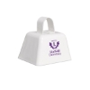 Promotional Flat Classic Premium Cowbell White COWFLT