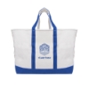 The Madelyn Cotton Canvas Tote Bag Royal